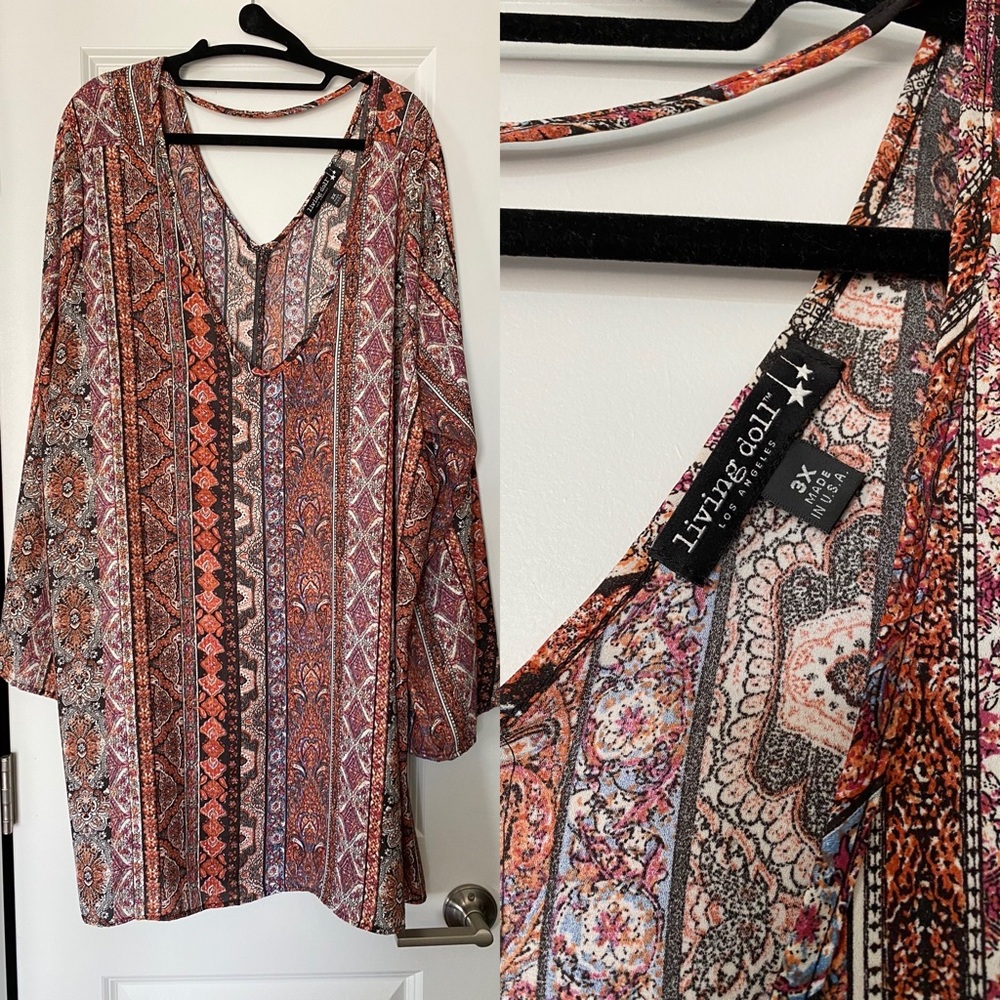 Boho tunic 3x